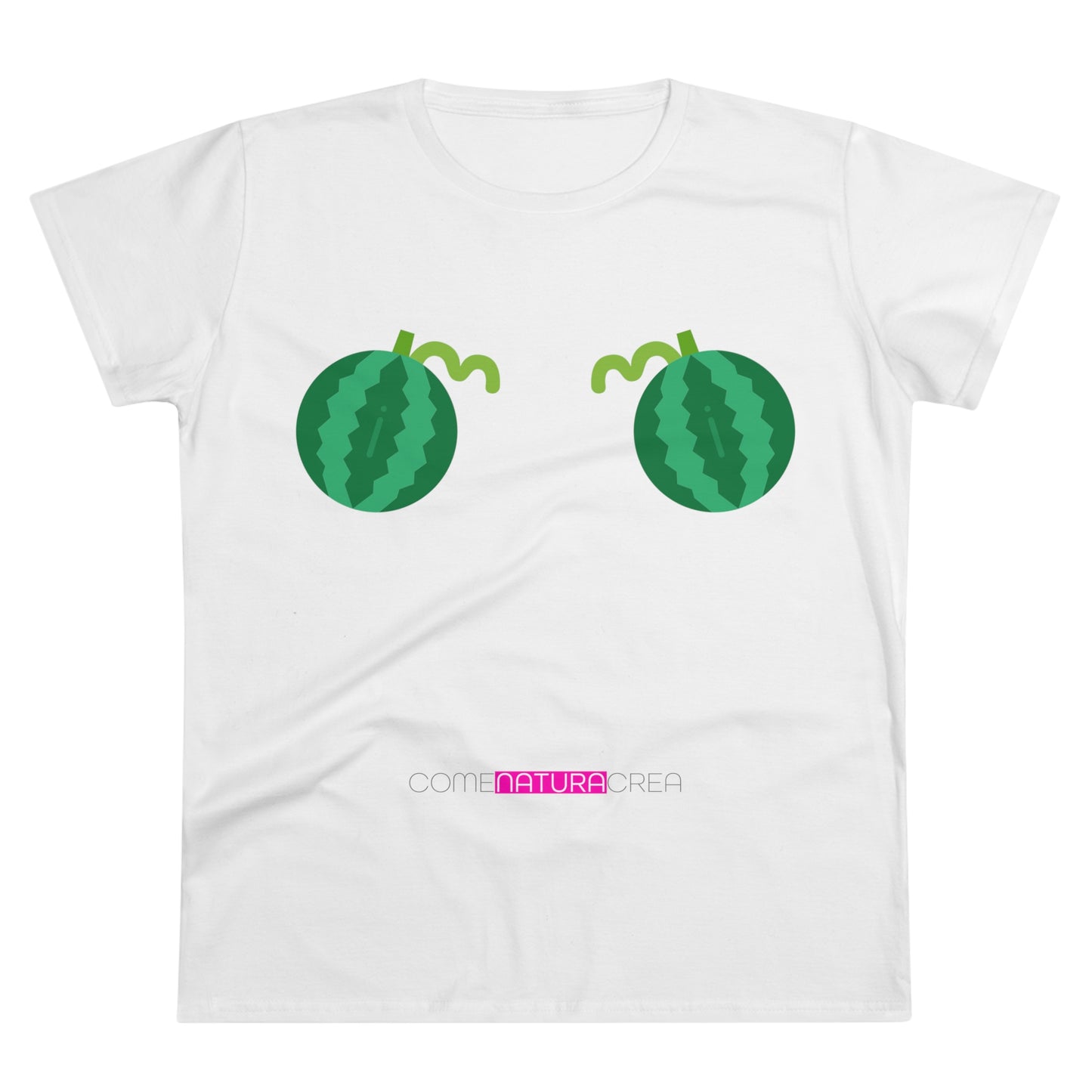 COME NATURA CREA - Tshirt premium - Meloni